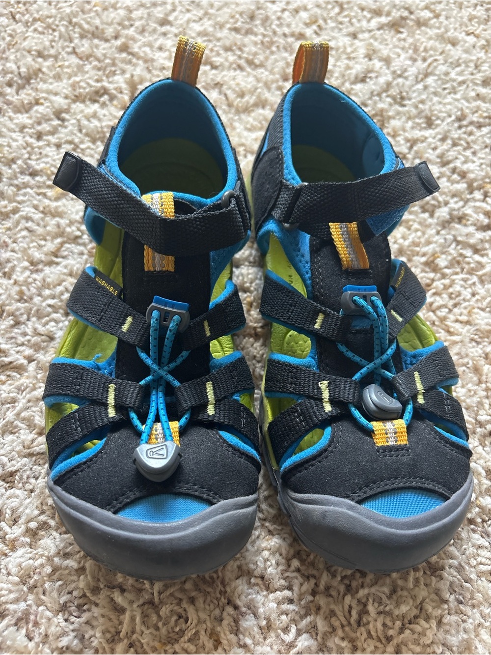 KEEN Seacamp II CNX - Size big Kid 3 Blue/Green